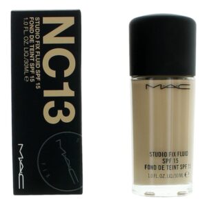 MAC Studio Fix Fluid SPF15 by MAC 1 oz Foundation - NC13