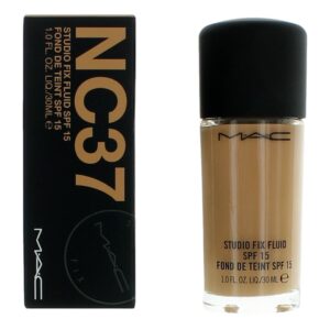 MAC Studio Fix Fluid SPF15 by MAC 1 oz Foundation - NC37