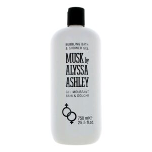 Musk by Alyssa Ashley 25.5 oz Bubbling Bath & Shower Gel for Women