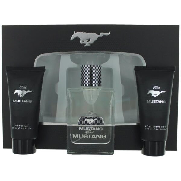 Mustang By Mustang 3 Piece Gift Set for Men