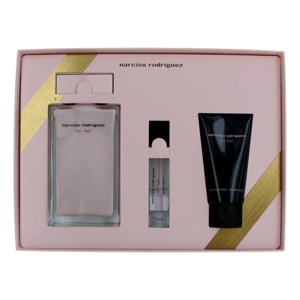 Narciso Rodriguez By Narciso Rodriguez 3 Piece Gift Set for