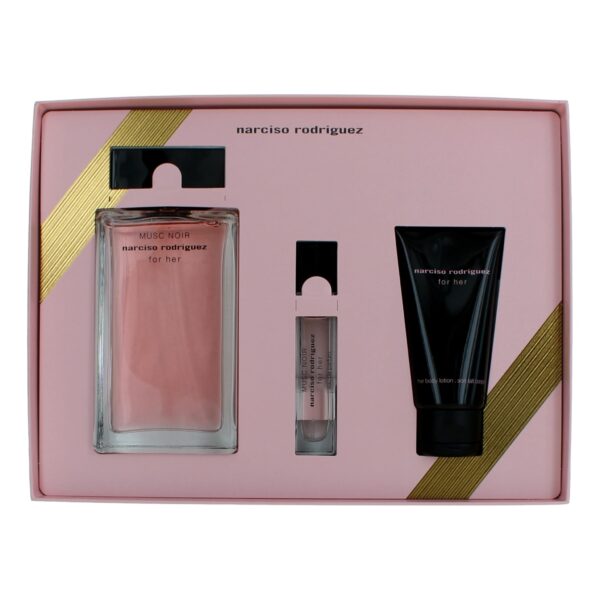 Narciso Rodriguez Musc Noir By Narciso Rodriguez 3 Piece Gift Set women