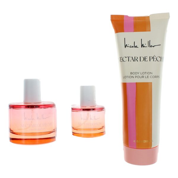 Nectar De Peche By Nicole Miller 3 Piece Gift set for Women