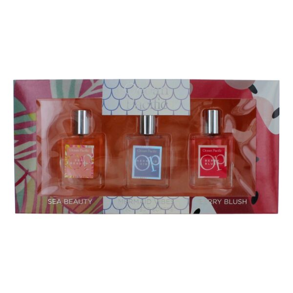 OP By Ocean Pacific 3 Piece Fragrance Collection for Women