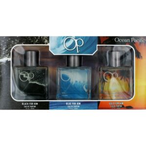 OP By Ocean Pacific 3 Piece Fragrance Gift Collection for Men