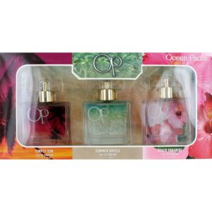 OP By Ocean Pacific 3 Piece Fragrance Gift Collection for Women