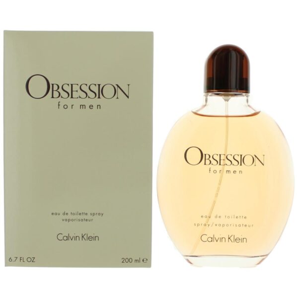 Obsession By Calvin Klein 6.7 oz EDT Spray for Men