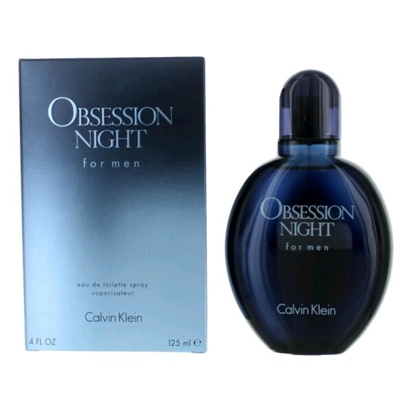 Obsession Night By Calvin Klein 4 oz EDT Spray for Men