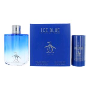 Original Penguin Ice Blue By Munsingwear 2 Piece Gift Set for Men