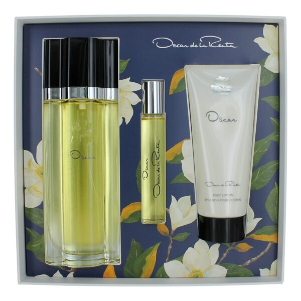 Oscar By Oscar De La Renta 3 Piece Gift Set for Women