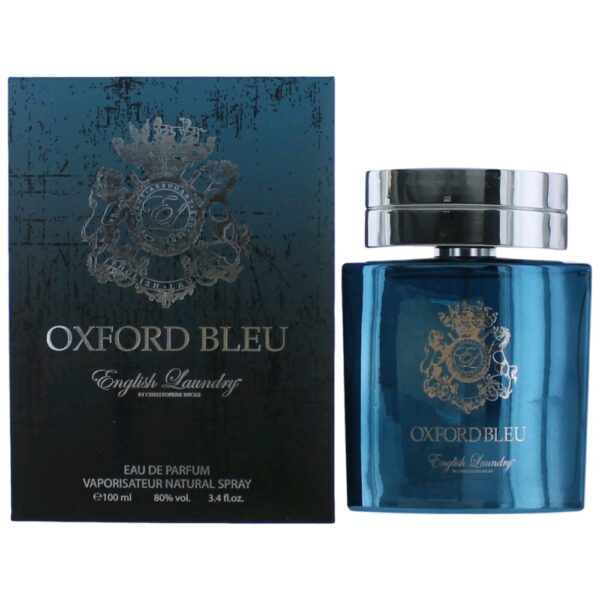 Oxford Bleu By English Laundry 3.4 oz EDP Spray for Men