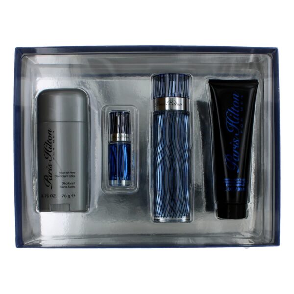 Paris Hilton By Paris Hilton 4 Piece Gift Set for Men