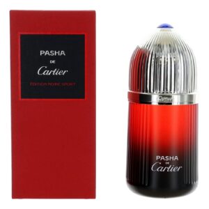 Pasha Noire Sport By Cartier 3.4 oz Eau De Toilette Spray for Men