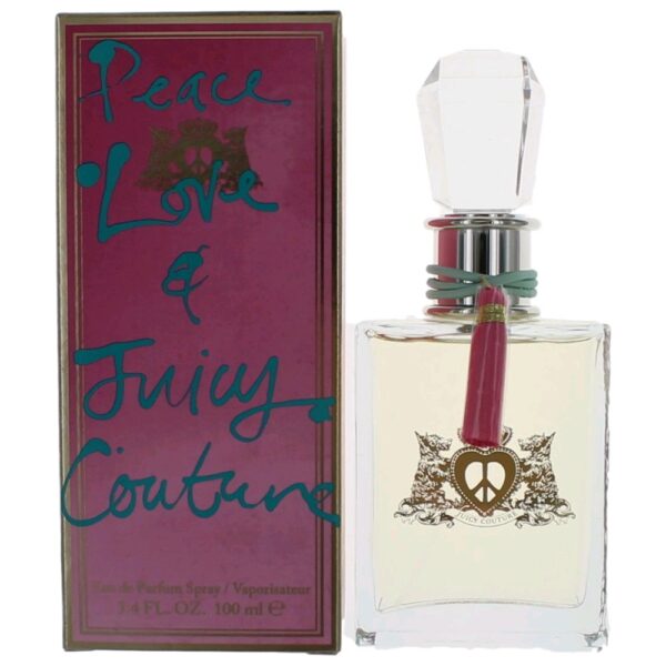 Peace Love & Juicy Couture By Juicy Couture 3.4 oz EDP Spray women