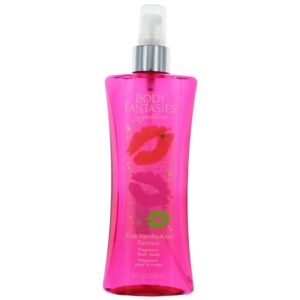 Pink Vanilla Kiss Fantasy by Body Fantasies 8 oz Fragrance Body Spray for Women