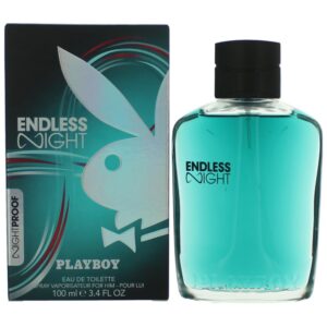 Playboy Endless Night for Him By Coty 3.4 oz Eau De Toilette Spray for Men