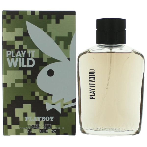 Playboy Play It Wild By Coty 3.4 oz EDT Spray for Men