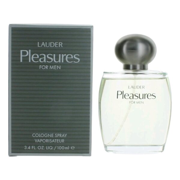 Pleasures for Men By Estee Lauder 3.4 oz Cologne Spray for Men