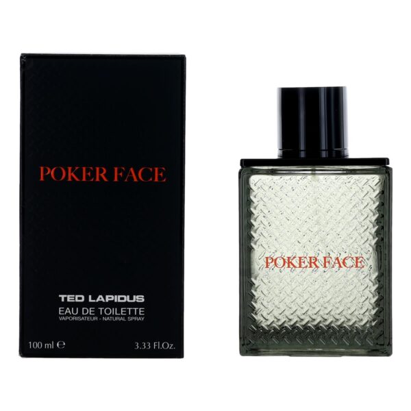 Poker Face By Ted Lapidus 3.3 oz EDT Spray for Men