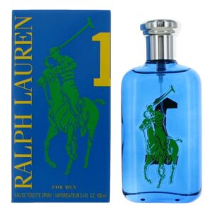 Polo Big Pony Blue #1 by Ralph Lauren 3.4 oz Eau De Toilette Spray for Men