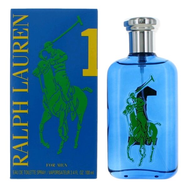 Polo Big Pony Blue #1 By Ralph Lauren 3.4 oz EDT Spray for Men