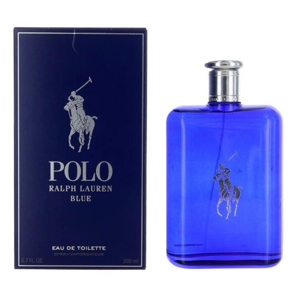 Polo Blue By Ralph Lauren 6.7 oz EDT Spray for Men