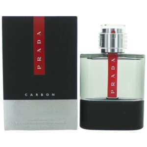 Prada Luna Rossa Carbon by Prada 3.4 oz Eau De Toilette Spray for Men