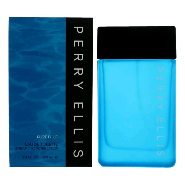 Pure Blue By Perry Ellis 3.4 oz EDT Spray for Men