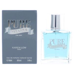 Pure Dreamer By Karen Low 3.4 oz EDT Spray for Men