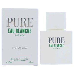 Pure Eau Blanche By Karen Low 3.4 oz EDT Spray for Men