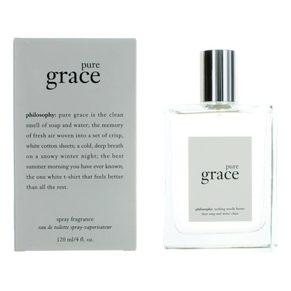 Pure Grace By Philosophy 4 oz EDT Spray for Women