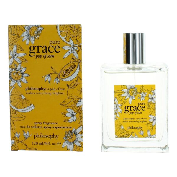 Pure Grace Pop of Sun By Philosophy 4 oz EDT Spray for Women