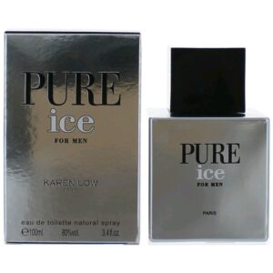 Pure Ice By Karen Low 3.4 oz EDT Spray for Men