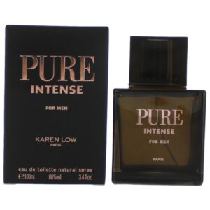 Pure Intense By Karen Low 3.4 oz EDT Spray for Men