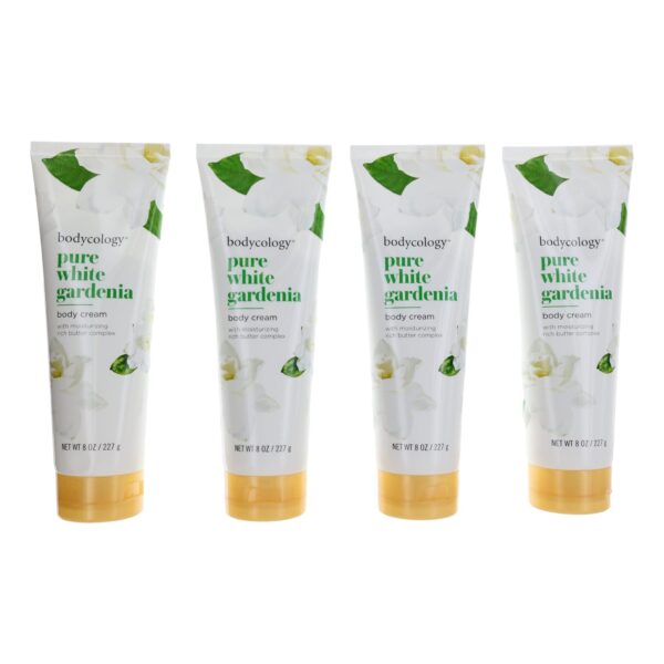 Pure White Gardenia By Bodycology 4 Pack 8oz Moisturizing Body Cream women