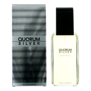 Quorum Silver By Puig 3.4 oz Eau De Toilette Spray for men