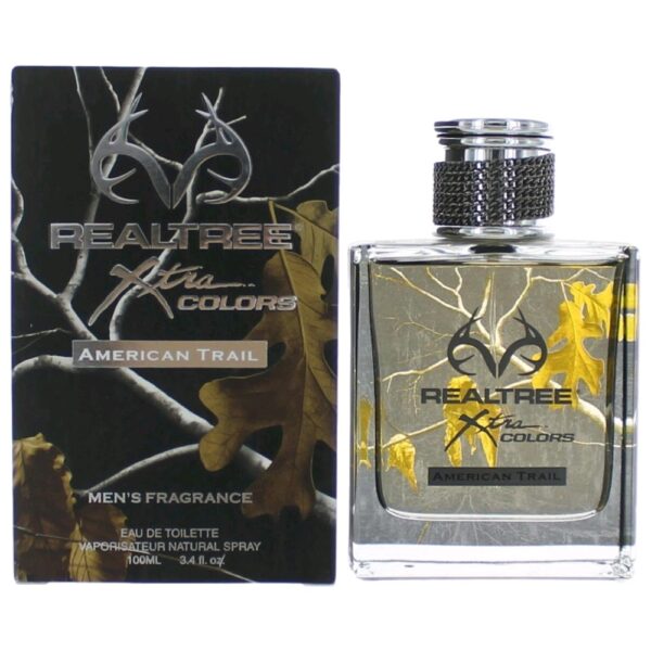 Realtree Xtra Colors American Trail By Realtree 3.4 oz EDT Spray men