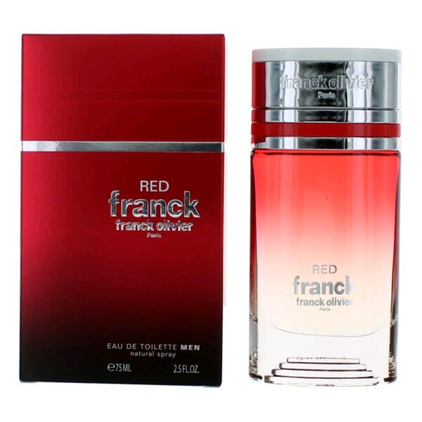 Red Franck By Franck Olivier 2.5 oz EDT for Men