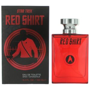 Red Shirt By Star Trek 3.4 oz Eau De Toilette Spray for Men