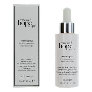 Renewed Hope in a Jar By Philosophy 1oz Renewing Dew Concentrate for Unisex