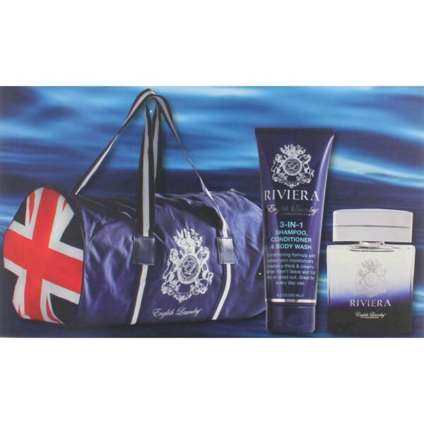 Riviera By English Laundry 3 Piece Gift Set for Men with Bag