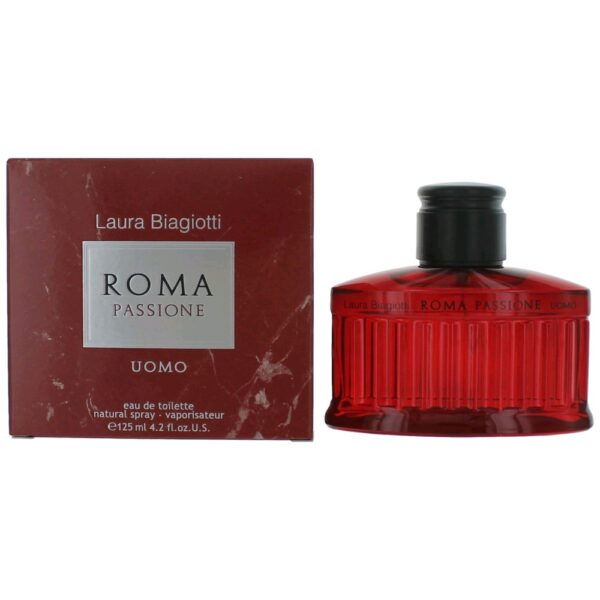 Roma Passione Uomo By Laura Biagiotti 4.2 oz EDT Spray for Men