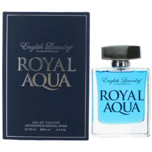 Royal Aqua By English Laundry 3.4 oz EDT Spray for Men