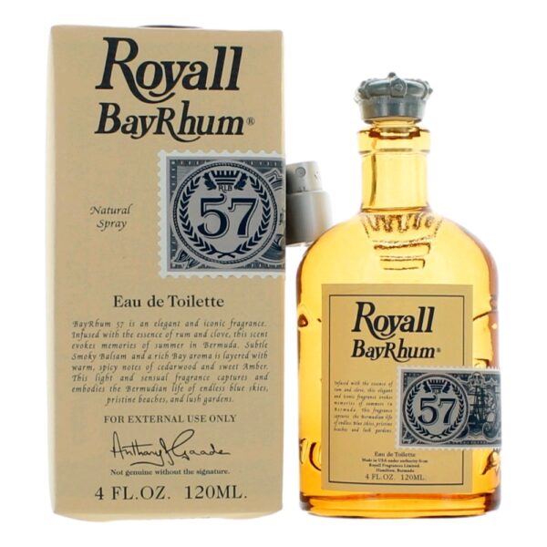 Royall BayRhum 57 By Royall Fragrances 4 oz EDT Spray for Men