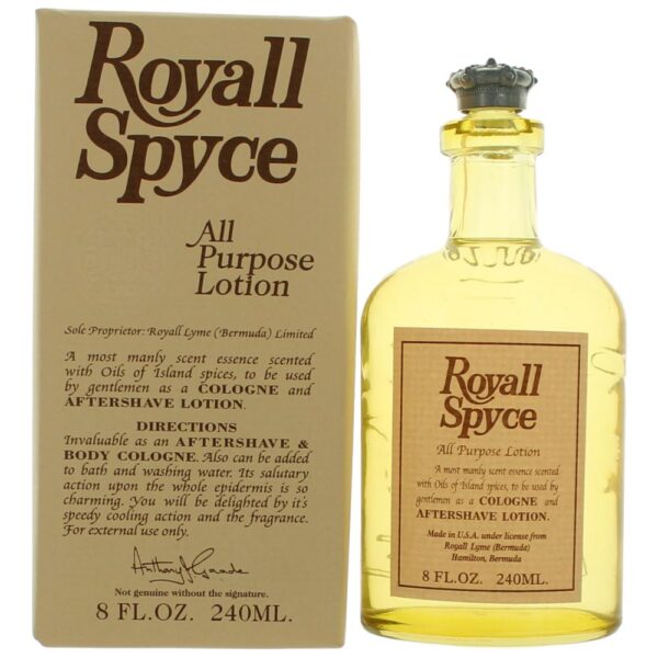 Royall Spyce By Royall Fragrances 8 oz All Purpose Lotion for Men