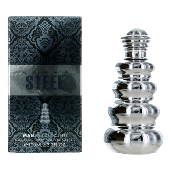 Samba Steel By Perfumer's Workshop 3.3 oz Eau De Toillete Spray men