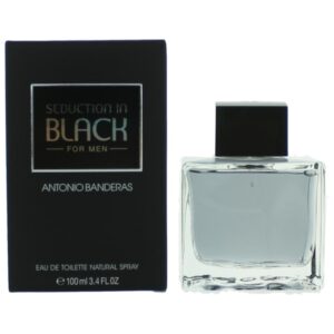 Seduction in Black by Antonio Banderas 3.4 oz Eau de Toilette Spray for Men