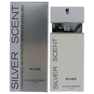 Silver Scent Pure By Jacques Bogart 3.4 oz EDT Spray for Men