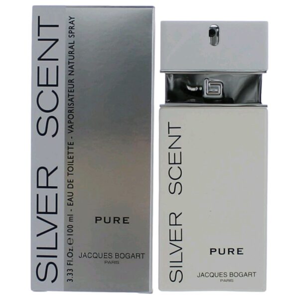 Silver Scent Pure By Jacques Bogart 3.4 oz EDT Spray for Men