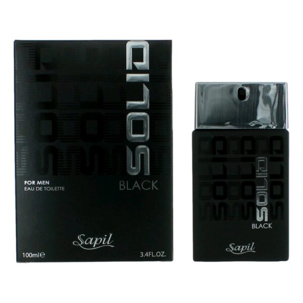 Solid Black By Sapil 3.4 oz EDT Spray for Men